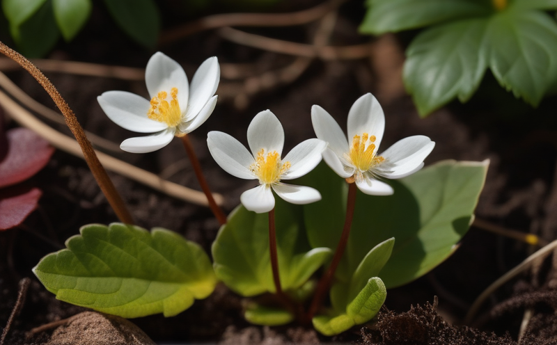 Bloodroot plant photo