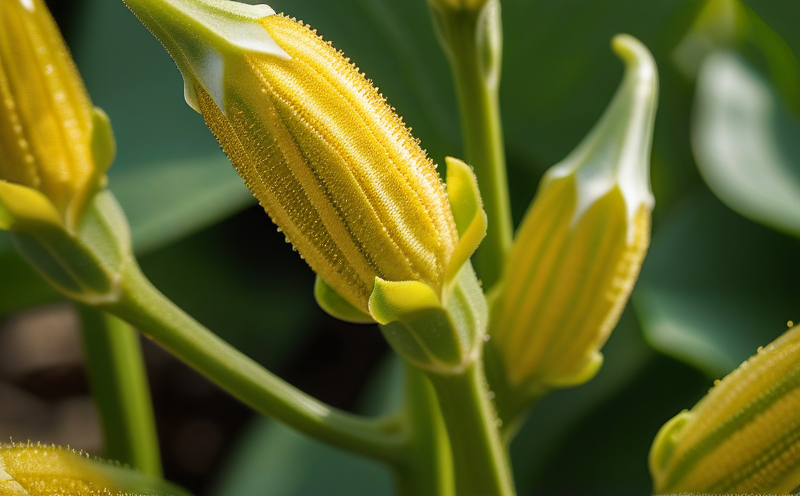 Bush Okra plant photo