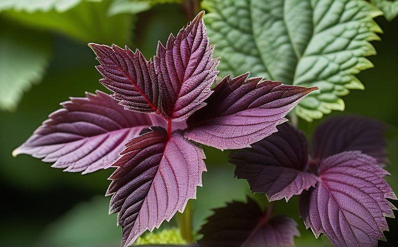 Perilla (Shiso) plant photo