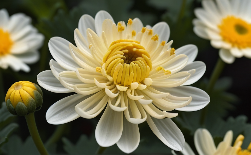 Shungiku (Edible Chrysanthemum) plant photo